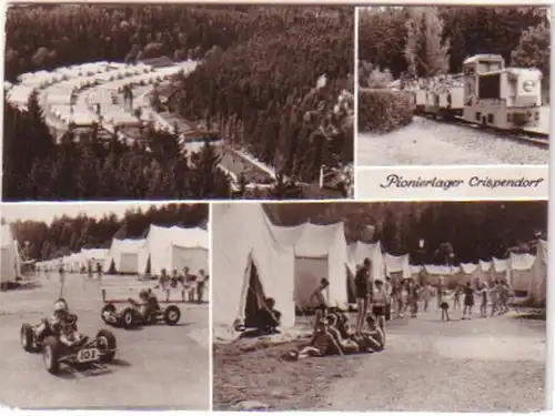 26236 Multi-image Ak Pionnier Camp d. IG Wismut Crispendorf
