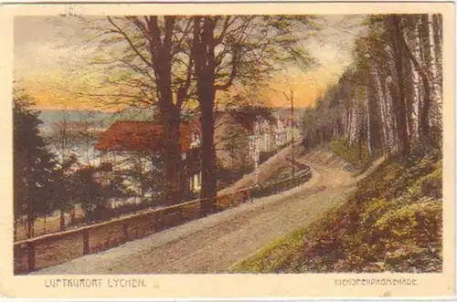 26201 Ak Luftkurort Lychen Kienofenpromenade 1925