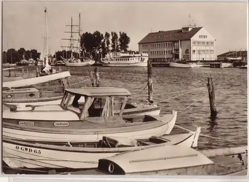 26194 Ak Greifswald OT Wieck zentrale Seesportschule der GST 1969