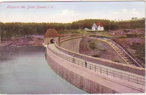 26165 Ak Talsperre der Stadt Plauen im Vogtland 1911