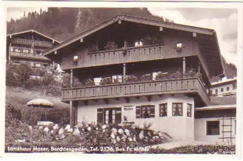 26147 Ak Berchtesgaden Landhaus Moser um 1940