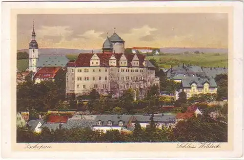 26118 Ak Zschopau Schloß Wildeck 1925