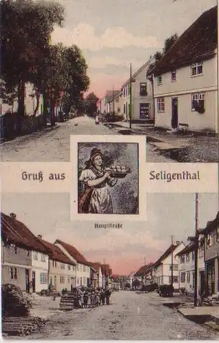 26110 Mehrbild Ak Gruß aus Seligenthal 1921