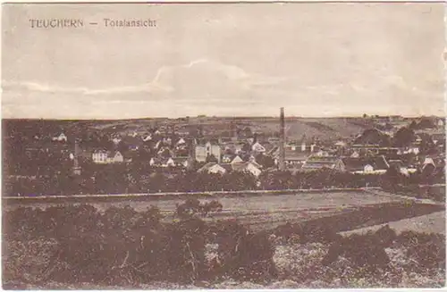26094 Ak Teuchern Vue totale vers 1910