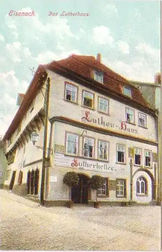 26074 Ak Eisenach Das Lutherhaus um 1910
