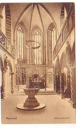 26055 Ak Mansfeld Église du Château vers 1910