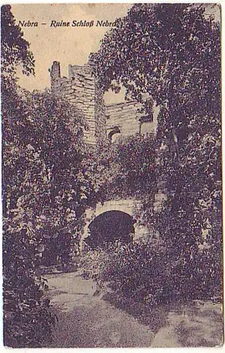 26047 Ak Nebra Ruine Château Ne Bra 1930