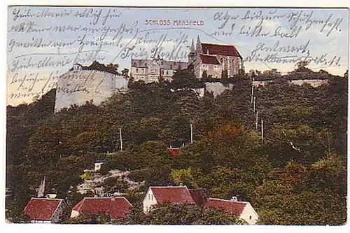 26046 Ak Schloss Mansfeld Vue totale vers 1925