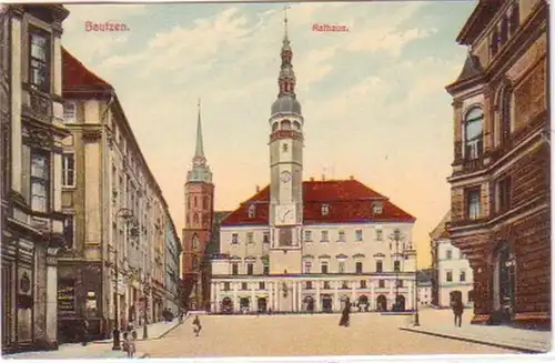 25968 AK Bautzen Rathaus 1913