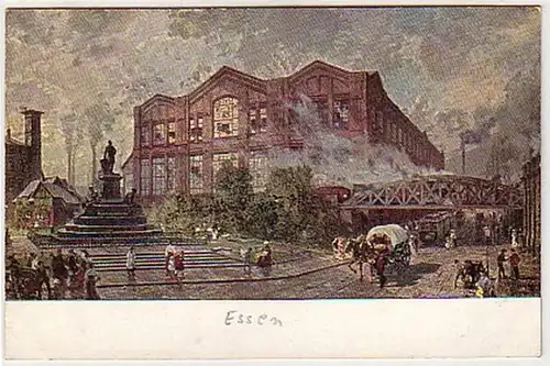 25916 Ak Essen Gußstahlfabrik Friedr. Krupp A.G. um 1915