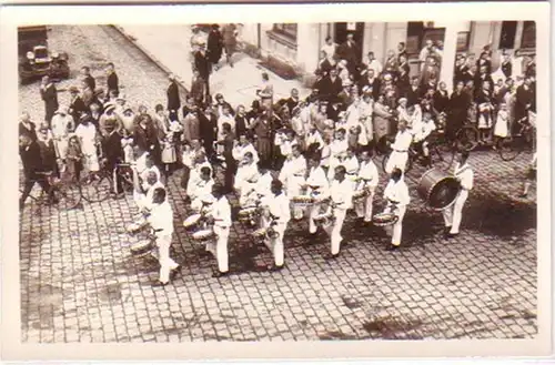 25879 Foto-Ak Rathenow Festumzug Sängerbund 1931