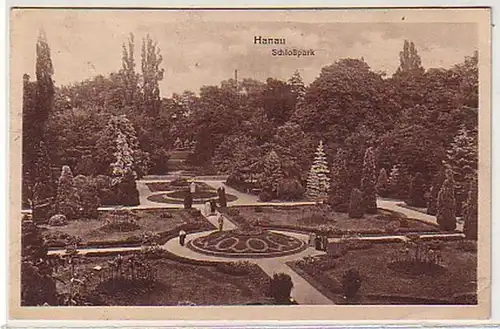 25864 Ak Hanau Schlosspark 1919