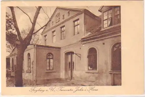25852 Ak Freyburg a.U. Turnvater Jahn's Haus um 1910