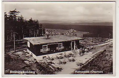 25847 Ak Hahnenklee Oberanz Blockhütte Bocksberg 1932