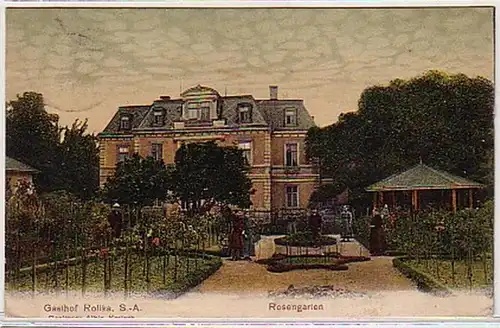 25826 Ak Gasthof Rolika S.-A. Rosengarten 1909