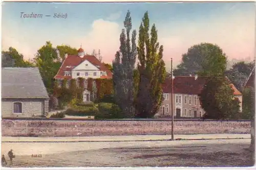 25823 Ak Teuchern Château 1914