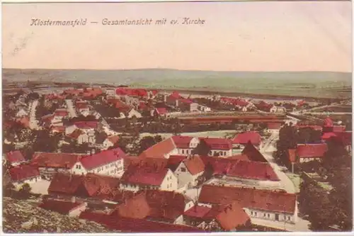 25736 Ak Klostermansfeld Gesamtansicht um 1920