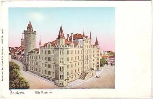 25684 AK Bautzen Kaserne um 1910