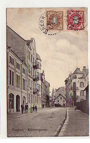 25685 Ak Örebro en Suède Klostergatan 1909