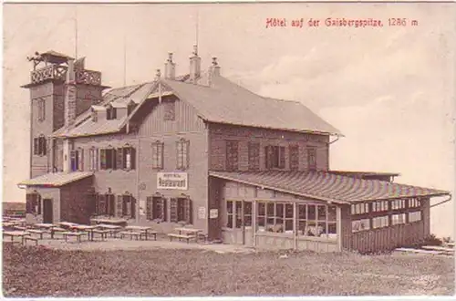 25561 Ak Hotel auf der Gaisbergspitze 1286 m um 1910