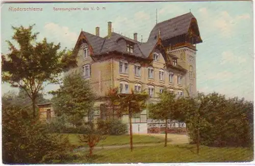 25560 Ak Niederschlema Genesungsheim des V.D.H. 1909