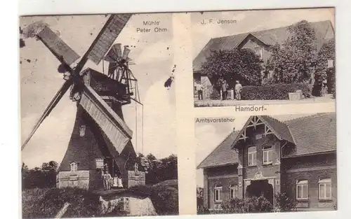 25559 Mehrbild Ak Hamdorf Windmühle usw. 1913