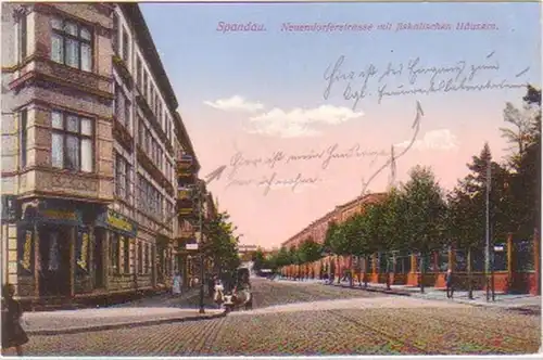 25555 Feldpost Ak Spandau Neuendorferstraße 1916