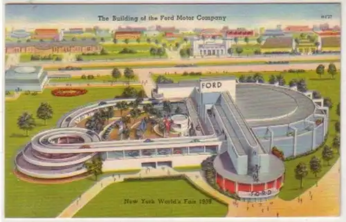 25498 Ak New York World's Fair 1939 Ford Motor Company