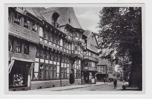 25470 Ak Goslar Marktstrasse vers 1940