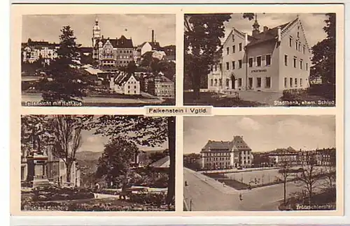 25450 Mehrbild-Ak Falkenstein i. Vogtland um 1930