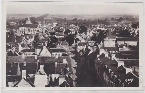 66392 Ak Argentan (Orne) France Panorama vers 1942
