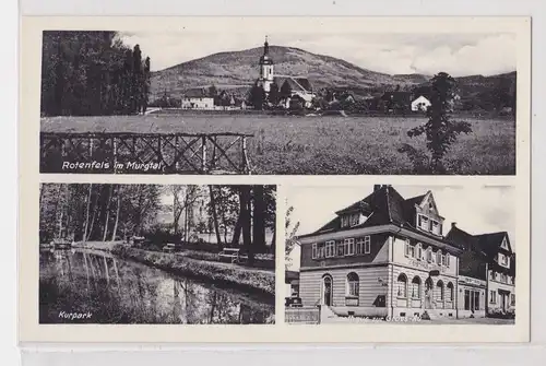 25321 Multi-image Ak Rotenfels à l'auberge Murgtal vers 1940