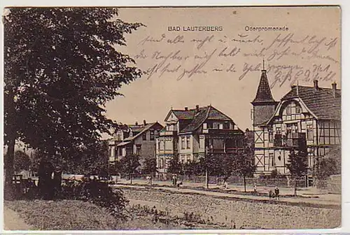 25317 Ak Bad Lauterberg Oderpromenade 1911