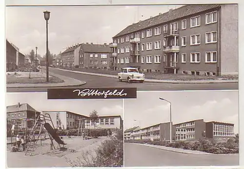 25311 Multi-image Ak Bitterfeld Anhalt Sidelung 1984