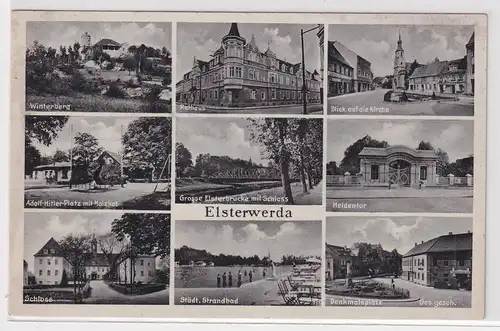 25289 Vues de la ville Ak Elsterwerda 1936