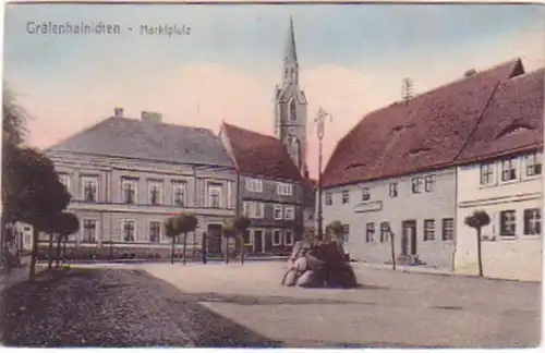 900253 Ak Gräfenhainichen Marktplatz 1924