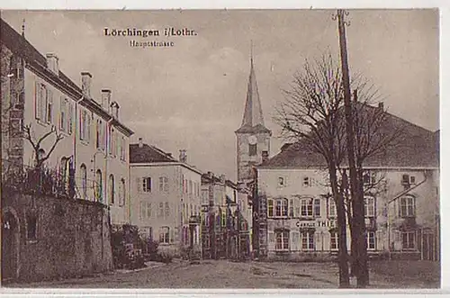 25287 Ak Lörchingen Lorraine Route principale 1918