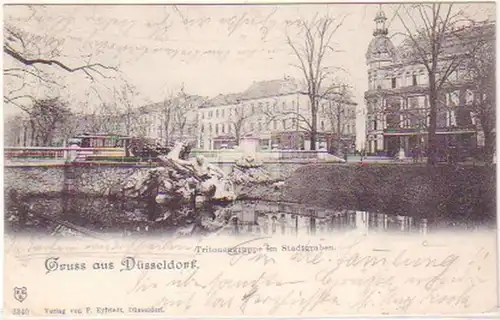 25244 Publicité Ak Lithographie Salutation de Erfurt vers 1900