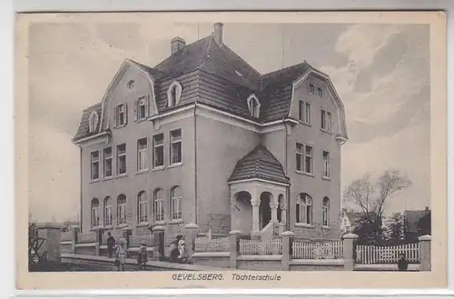 25156 Ak Gevelsberg Töchterschule 1917