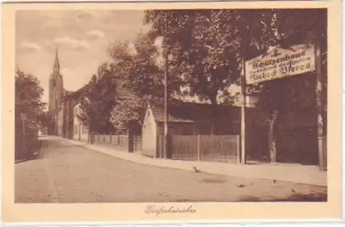 25155 Ak Gräfenhainichen Gasthof Schützhaus vers 1920