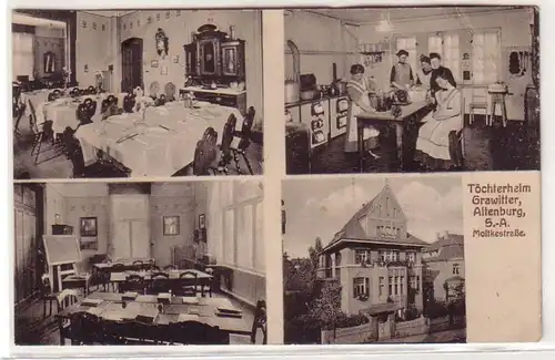 25128 Ak Hôtel et pension pour le moulin à stylo avec stylo Neuburg près de Heidelberg 1920