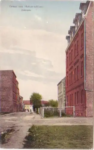 25084 Ak Salutation de Hohenmölsen Oststrasse vers 1910