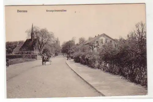 25074 Ak Bernau Kronprinzenallee vers 1910