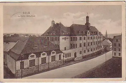 25038 Ak Selb Luitpold Schulhaus 1918