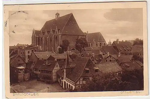 24985 Ak Braunschweig Ottilienteil 1911