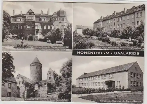 24948 Mehrbild Ak Hohenthurm Saalkreis 1970