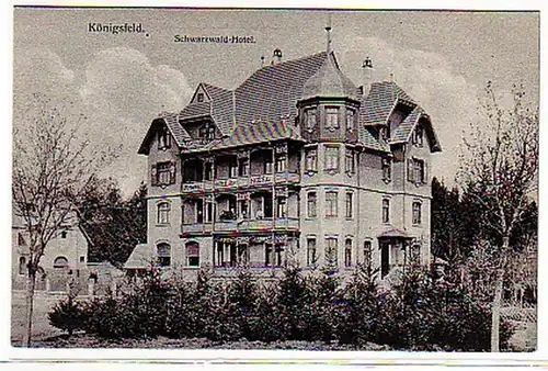 24914 Ak Königsfeld Schwarzwald Hotel um 1915