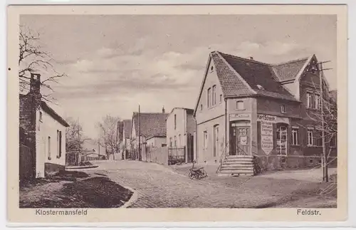 93791 Ak Klostermansfeld Feldstrasse um 1915