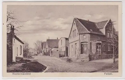 93791 Ak Klostermansfeld Feldstrasse vers 1915