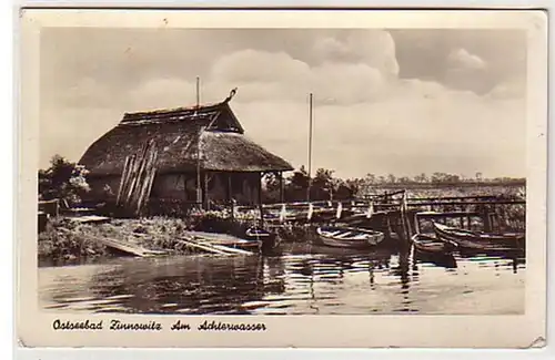 24908 Ak Ostseebad Zinnowitz am Achterwasser 1954